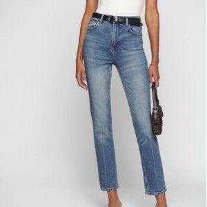 Reformation Liza Ultra High Rise Straight Jean
